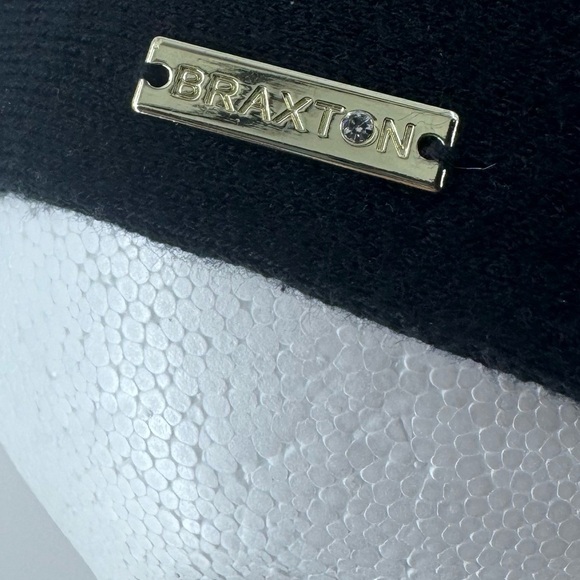 Braxton Black Knit Beanie Winter Hat Cozy Accessories - Picture 9 of 10